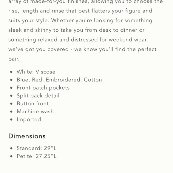 Anthropologie Pilcro The Cate Classic Denim Buttondown - Picture 8 of 11